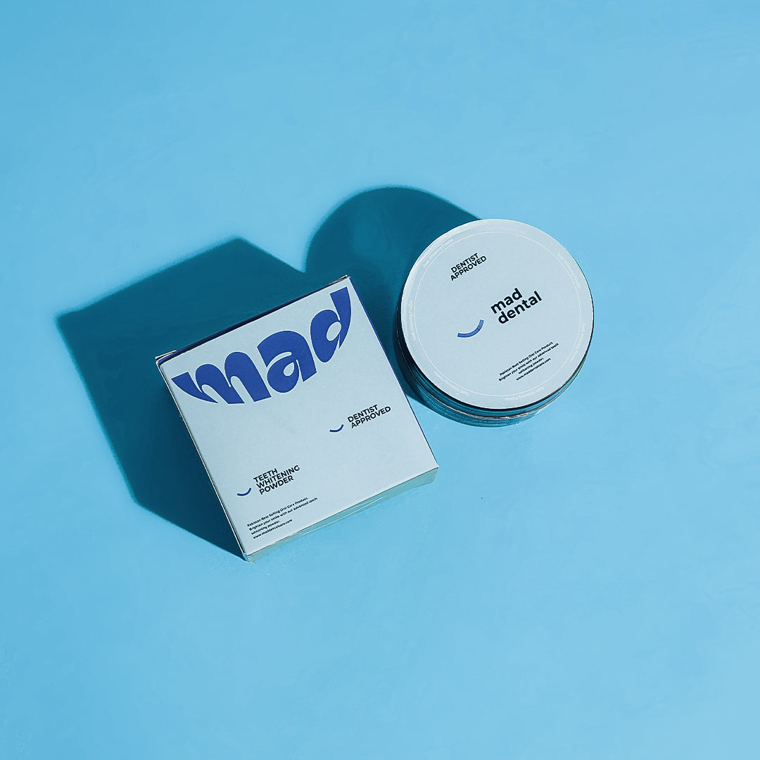 MAD Teeth Whitening Powder (10 Lac+ Orders Dispatched 🏆)