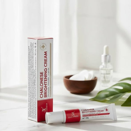 CHALONESE Brightening Cream Serum – 20g | Anti-Freckle, Dark Spot Removal & Skin Tone Correction | Herbal & Gentle Formula