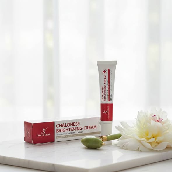 CHALONESE Brightening Cream Serum – 20g | Anti-Freckle, Dark Spot Removal & Skin Tone Correction | Herbal & Gentle Formula