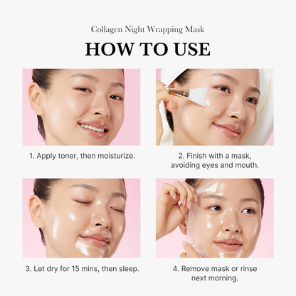 Medicube Collagen Night Wrapping Mask (BUY 1 GET 1 FREE)