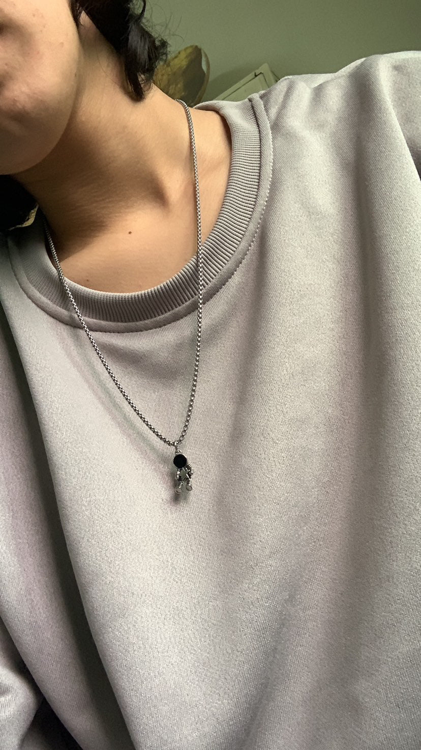 Astronaut Couple Necklace