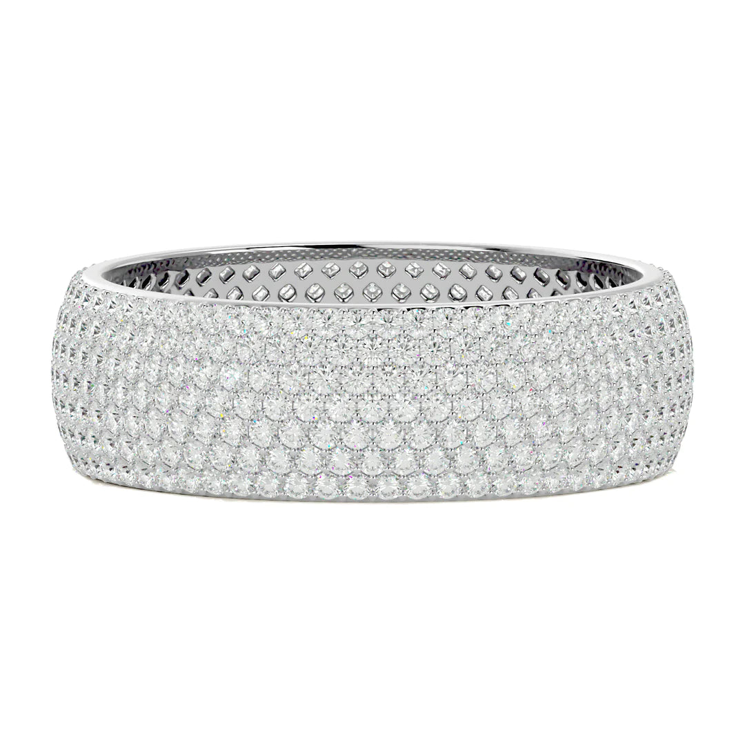 7 Layer Iced Out Ring